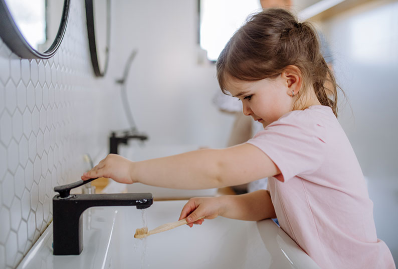 Brushing Techniques For Children